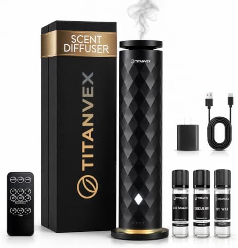 Cordless Hotel Scent Diffuser, Waterless Cold Air Oil Diffuser by Unknown