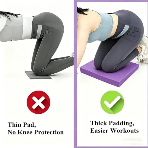 High-Density Balance Pad, Extra Large Balance Pad for Physical Therapy, TPU Foam Balance Board for Rehabilitation Stability Workout Knee and Ankle Exercise - Image 5