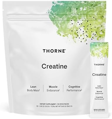 THORNE Creatine, Micronized Creatine Monohydrate Powder, 30 Servings by Thorne