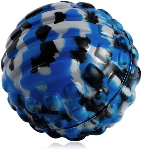 Deep Tissue Massage Ball for Exercise & Recovery - SGS Certification - Targets Back, Shoulder, Legs&Feet - Relieves Muscle Knots, Joint Pain&Tightness, Pressure Point Therapy- Myofascial Release Ball by -Movementislife-