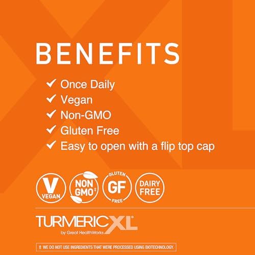 OmegaXL TurmericXL Joint Support Supplement, 250mg, 30 Capsules - Image 2