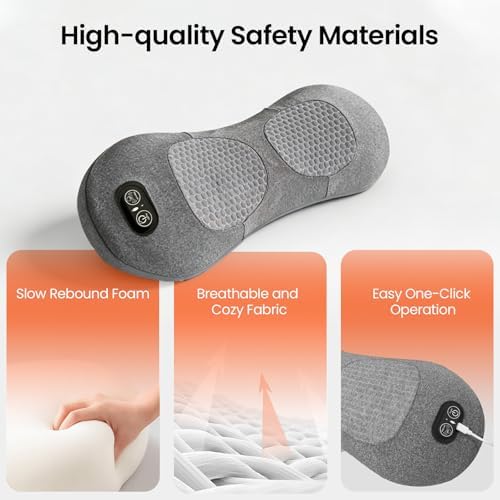 3 in 1 Rechargeable Back Massager, Triple Fusion Back Massager with Heat, Vibration and Traction for Sciatica Pain Relief, Deep Tissue Relaxation Massage for Home, Office, Bed, Sofa, and Car Use - Image 5