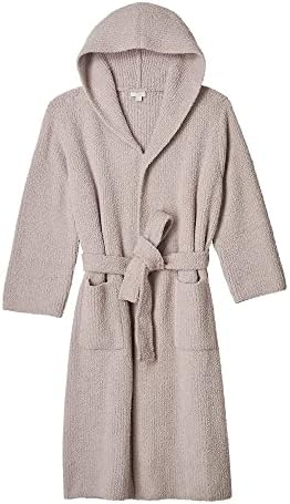 Barefoot Dreams CozyChic Ribbed Hooded Robe by Unknown