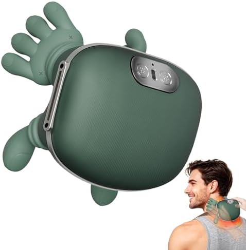 Neck and Shoulder Massager with Heat, 4D Shiatsu Deep Tissue by Unknown