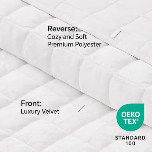 BEDELITE Velvet Quilt Set Queen Size, Luxury Velvet Comforter Bedding - Image 3