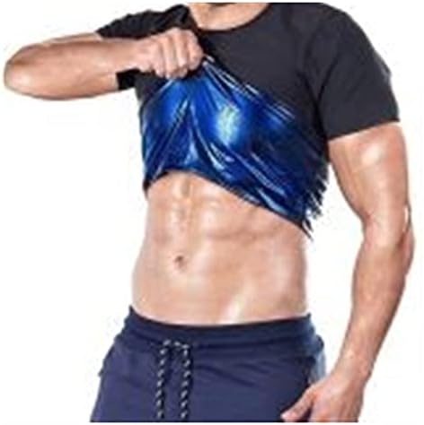 Sauna Shirt for Men - Heat Trapping Sweat Vest, Sauna Suit For Men, Compression Sweat Suit for Gym by Unknown