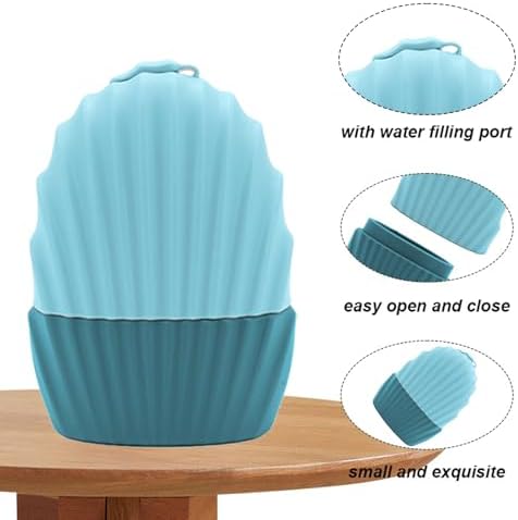 Ice Roller for Face and Eye, 2 Reusable Silicone Ice Facial Roller Ice Holder, Face Ice Mold Skin Care, Ice Cube Roller for Shrink Pores Anti Wrinkle Reduce Puffiness, (Black,Blue) - Image 6