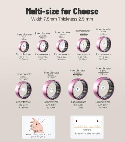 AI Smart Ring for Women Men, Health Ring with AI Health Analysis - Image 2