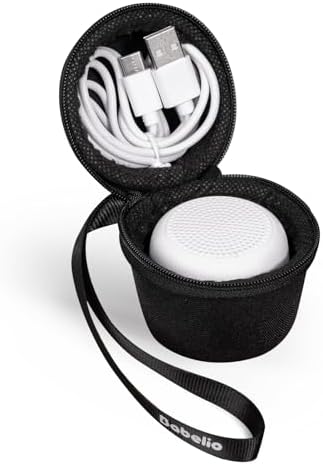 Babelio Portable Travel Case for Babelio Pocket Mini White Noise Machine, Double Stitch Zipper - Perfect for Traveling (CASE ONLY - Textile Black) - Image 6