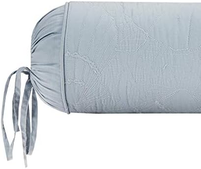 Harbor House Modern Design Decorative Pillow Hypoallergenic Sofa Cushion Lumbar, Back Support, Bolster 7" x 18", Crystal Beach, Cotton Pillow Blue - Image 3