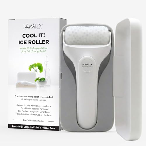 Loma Lux Cool IT! Ice Roller for Face & Body Puffiness, Itch & Sunburn by LomaLuxLaboratories
