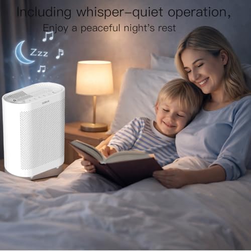 MEGAWISE True HEPA Air Purifier for Home,Quiet Cleaner for Bedroom & Pets - Image 4