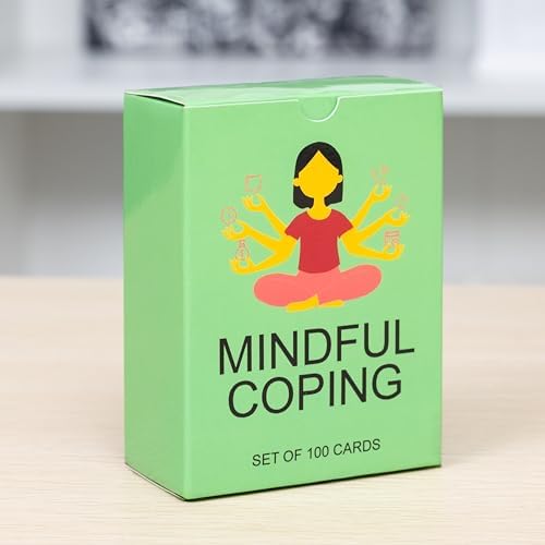 100 Coping Skills Cards for Teens & Adults, Ages 12+ – Mindfulness, Self-Care and Stress Management Activities for Emotional Wellness, Reflection and Calm - Image 2