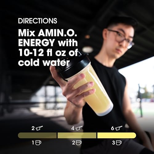 Optimum Nutrition Amino Energy Powder Plus Focus, Sunkissed Citrus, 9.5 Oz - Image 6