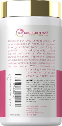 Carlyle Joint Support for Women | 60 Softgels - Image 3