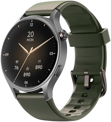 Smart Watch for Men Women,Compatible with Android Phones iPhone (Green) by Fitpolo