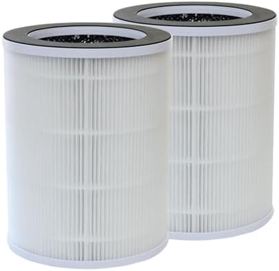PUREBURG P100-RF Replacement Filters Compatible with Welov P100 P100 Pro Air Purifier,2-Pack H13 HEPA 4-Stage Filtration (Does not fit P200/P200S) by PUREBURG-PureYourBreath