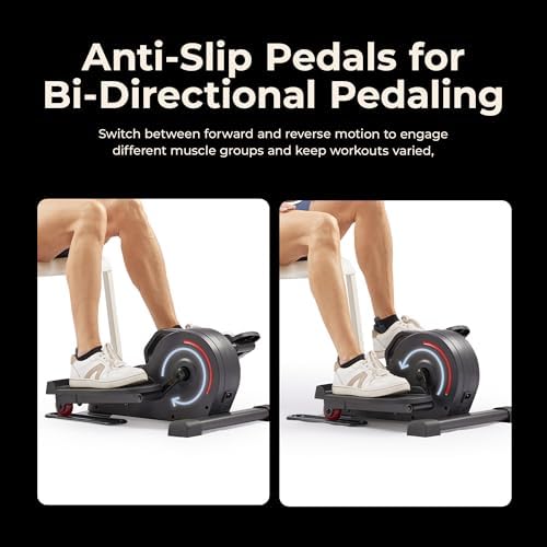 Sunny Health & Fitness Under Desk Pedal Elliptical Machine Leg Exerciser - Image 5