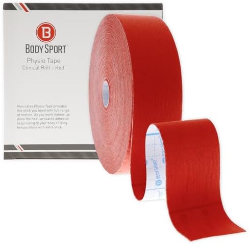 Body Sport Physio Tape, Kinesiology Tape to Support Muscles and Joints by BodySport