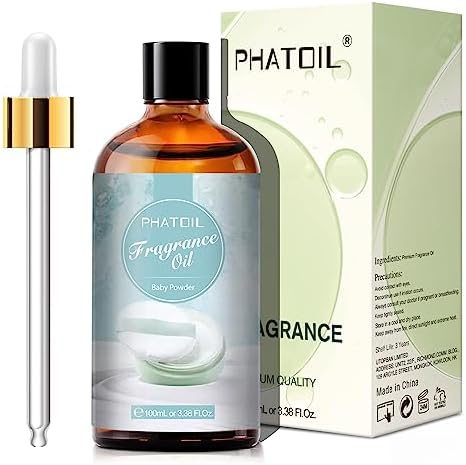 PHATOIL Baby Powder Fragrance Oil for Diffuser Aromatherapy 3.38FL.OZ - Image 2