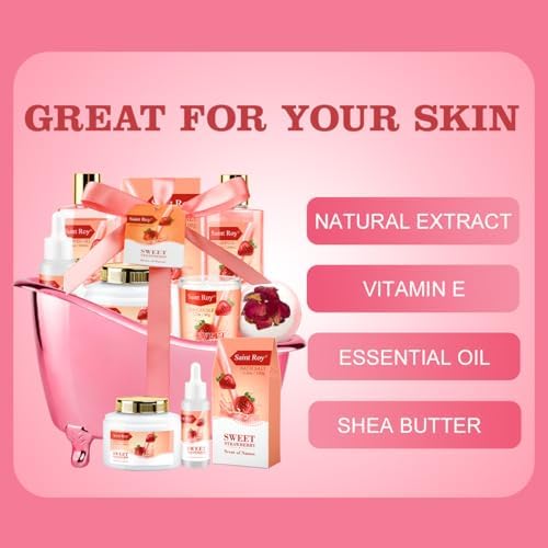 Spa Gift Basket, Spa Kit for Women, Bath & Body Gift Set, Home Spa Bath - Image 6