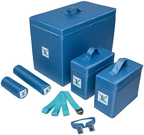 Pain Free-Posture Committed Foam Package (Blocks LARGE & 2 SMALL, Rolls LONG & SHORT, STRAP/Yoga Belt & Prism Glasses Bundle)-Used for All Posture Method Exercises-Back, Shoulder & Neck Pain by PAINFREEATSEA