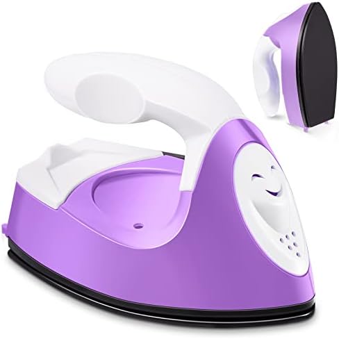 Honoson Mini Craft Iron with Charging Base Tiny,Purple by Honoson