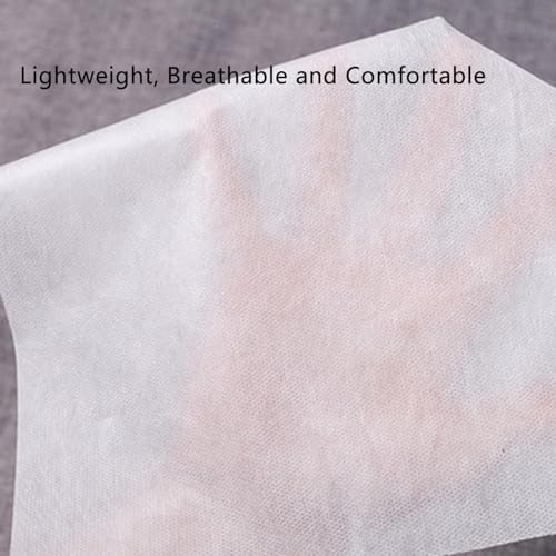 100 Pack Disposable Face Down Pillow Cover Disposable Face Cradle Covers Ultra Soft Non-Sticking Massage Bed Headrest Covers for Massage Table Lash Bed Spa Bed Beauty Tattoo Therapy Table - Image 5