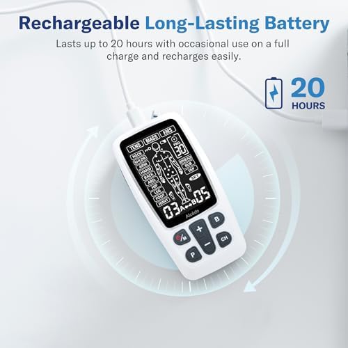 Alcedo Rechargable TENS+EMS Muscle Stimulator for Pain Relief - Image 5
