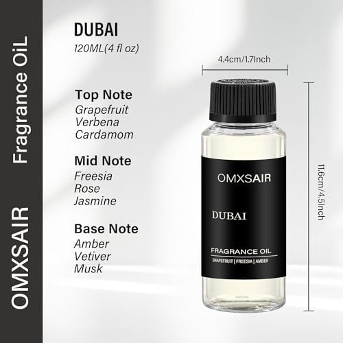 Dubai Hotel Diffuser Oil for Luxury Home Fragrance - 120ml/4 fl oz - Image 2