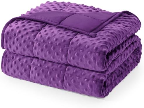Cottonblue Weighted Blanket 15lbs Queen Size for Adults Deep Sleep & Relax by Cottonblue