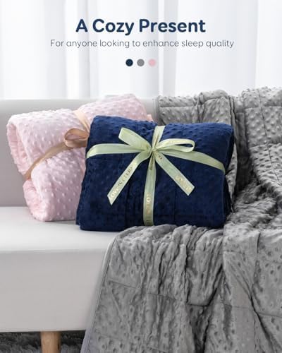 Kivik 12lbs Weighted Blanket for Adults, 48"x72" Twin Size Heavy Blankets - Image 7