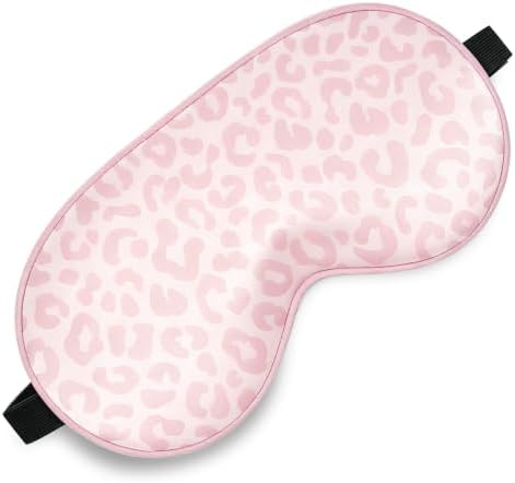 Silk Sleep Mask, Blackout Eye Mask for Sleeping with Adjustable Strap by spacepower
