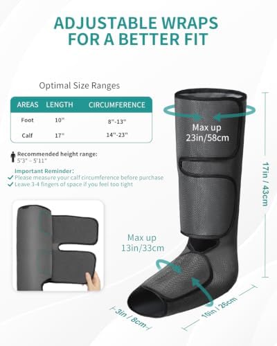 Nekteck Leg Compression Massager for Circulation and Relaxation - Image 5