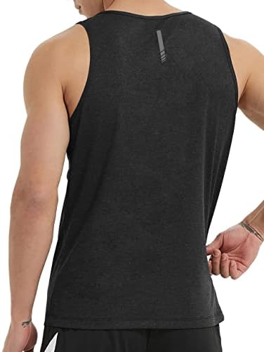 EZRUN Men's Quick Dry Workout Tank Top UPF 50+ Sweat-Wicking Gym Shirt - Image 3