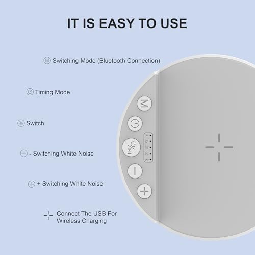 Sleep Sound Machines with Wireless Charger - Image 5