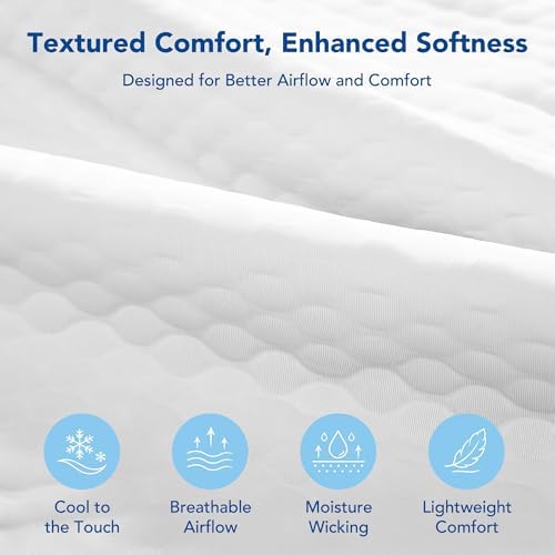 Deconovo Cooling Blanket Twin for Hot Sleepers, Lightweight Comforter - Image 5