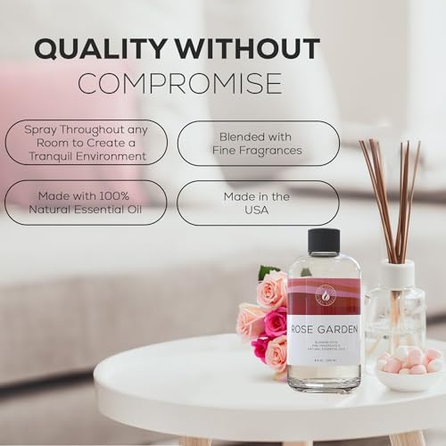 Aroma Country Rose Garden Luxury Diffuser Oil Refill (8.5 Fl Oz) - Image 4