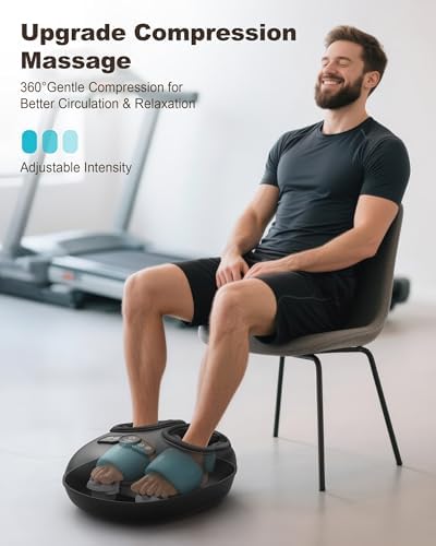 Beleduc Foot Massager with Heat & Compression, Birthday Gift for Women Men - Image 4