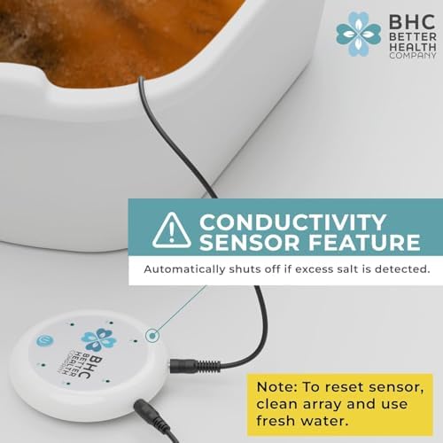 Ionic Foot Bath Detox Machine for Home Use - 2 Round Arrays - Image 4