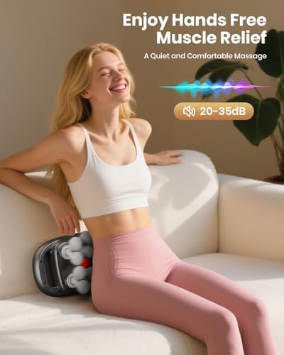 16-Head Massage Gun, Deep Tissue Back Massager with 99 Adjustable Intensities & 9 Modes, Electric Percussion Massager, Gun Tool for Back/Shoulders/Legs/Arms/Neck (16 Head) - Image 2