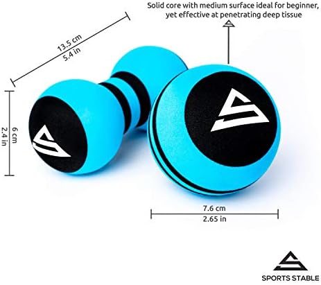Massage Balls for Deep Tissue Myofascial Release & Trigger Point Therapy – High Density Foam, Set of 2 – Back, Neck, Shoulder & Foot Muscle Tension Relief for Athletes & Fitness Recovery - Image 2