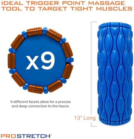 ProStretch Nonagon, Foam Roller for Sore Muscles & Deep Tissue Recovery - Image 2