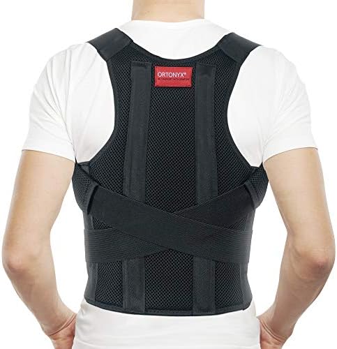 ORTONYX Posture Corrector for Men & Women, Back Shoulder Support Brace by ORTONYX