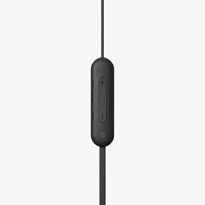 Sony WI-C100 Wireless in-Ear Bluetooth Headphones with Built-in Microphone,Black,(Pack of 2) - Image 8