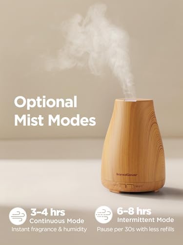 InnoGear Essential Oil Diffuser Ultrasonic Diffusers for Home Scent, Yellow - Image 3