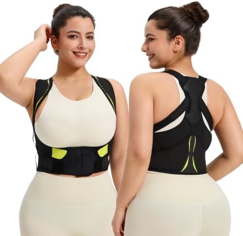AOFIT Posture Corrector for Women for Rounded Shoulders Hunchback Black M by aoFIT