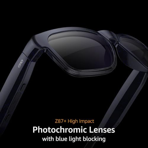 OHO AI Smart Glasses, UV400 Z87+ Audio Open Ear Bluetooth Sunglasses - Image 6