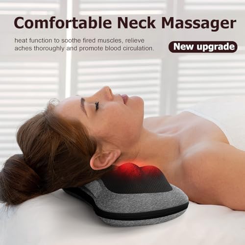VIKTOR JURGEN Shiatsu Back Massager with Heat, Deep Tissue for Pain Relief - Image 2