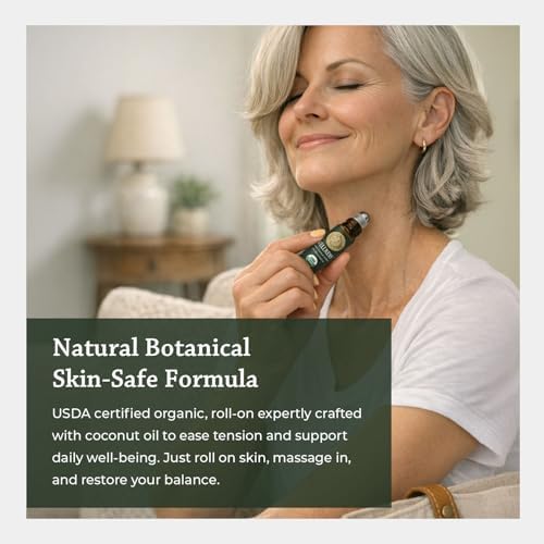 Silk Road Organic Wellness Essential Oil Blend Roll-On, USDA Certified - Image 3